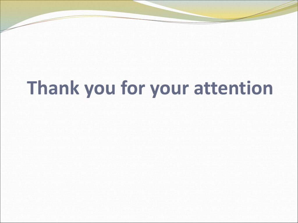 Thank you for your attention